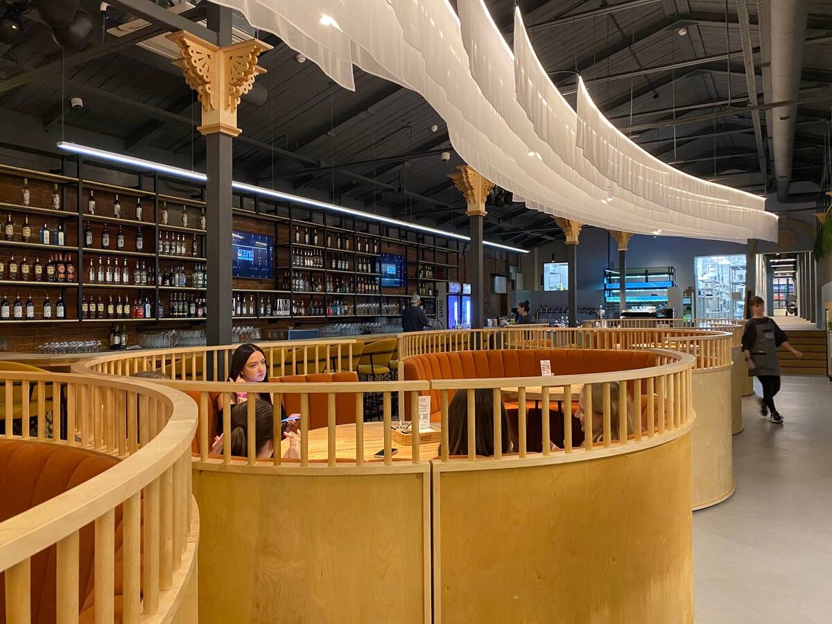 Круглые кабинки