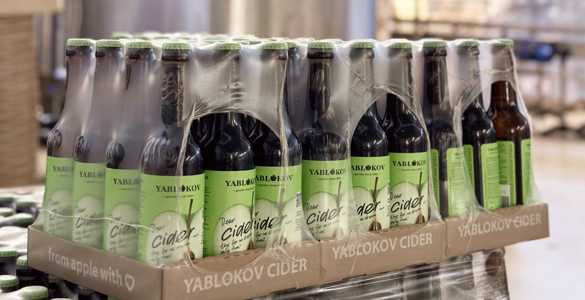 Первая партия сидра с завода. 2023 год.