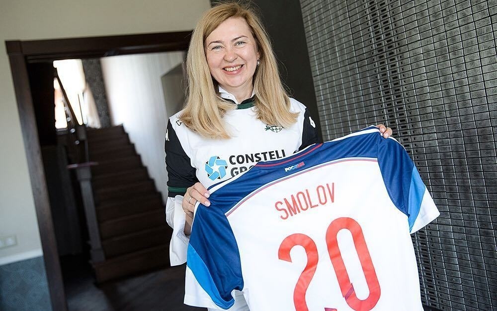    Мама Федора Смолова. соцсети