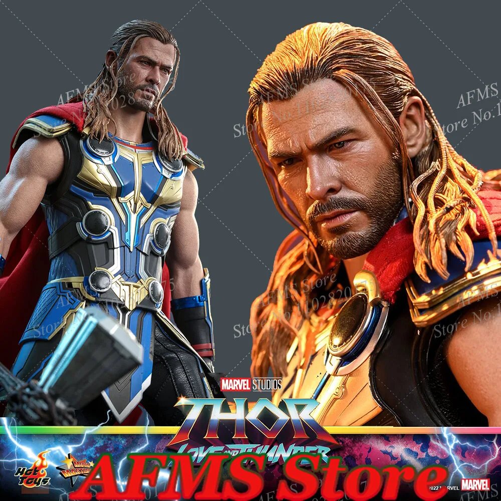 Коллекционная фигурка Hot Toys Thor: Любовь и Гром 1/6. Фото с AliExpress.