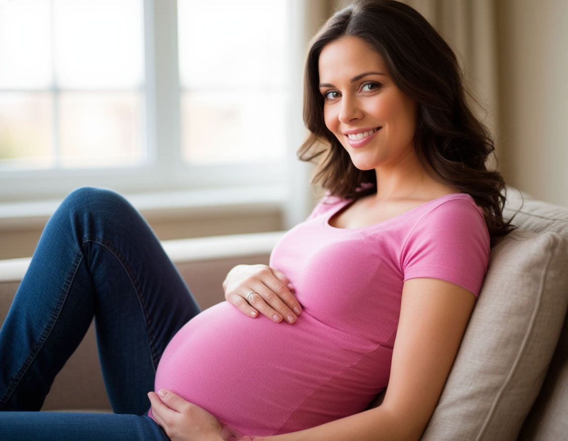 беременная женщина 