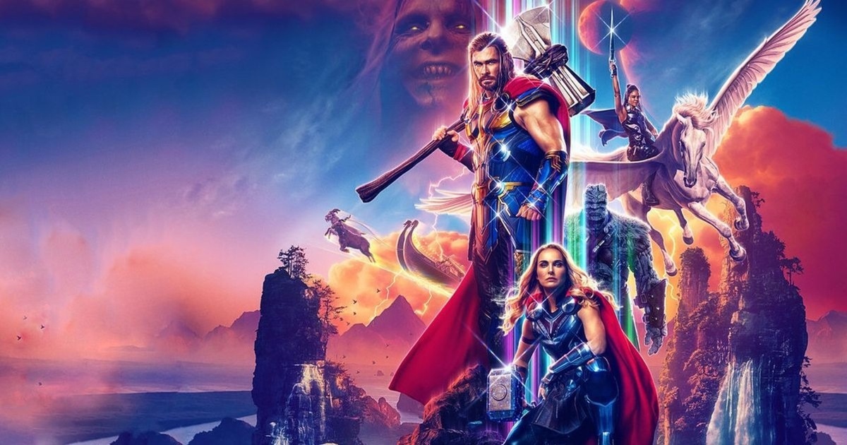 Тор: Любовь и гром (2022). Фантастика, фэнтези, боевик, мелодрама, комедия, приключения. Реж.: Тайка Вайтити.