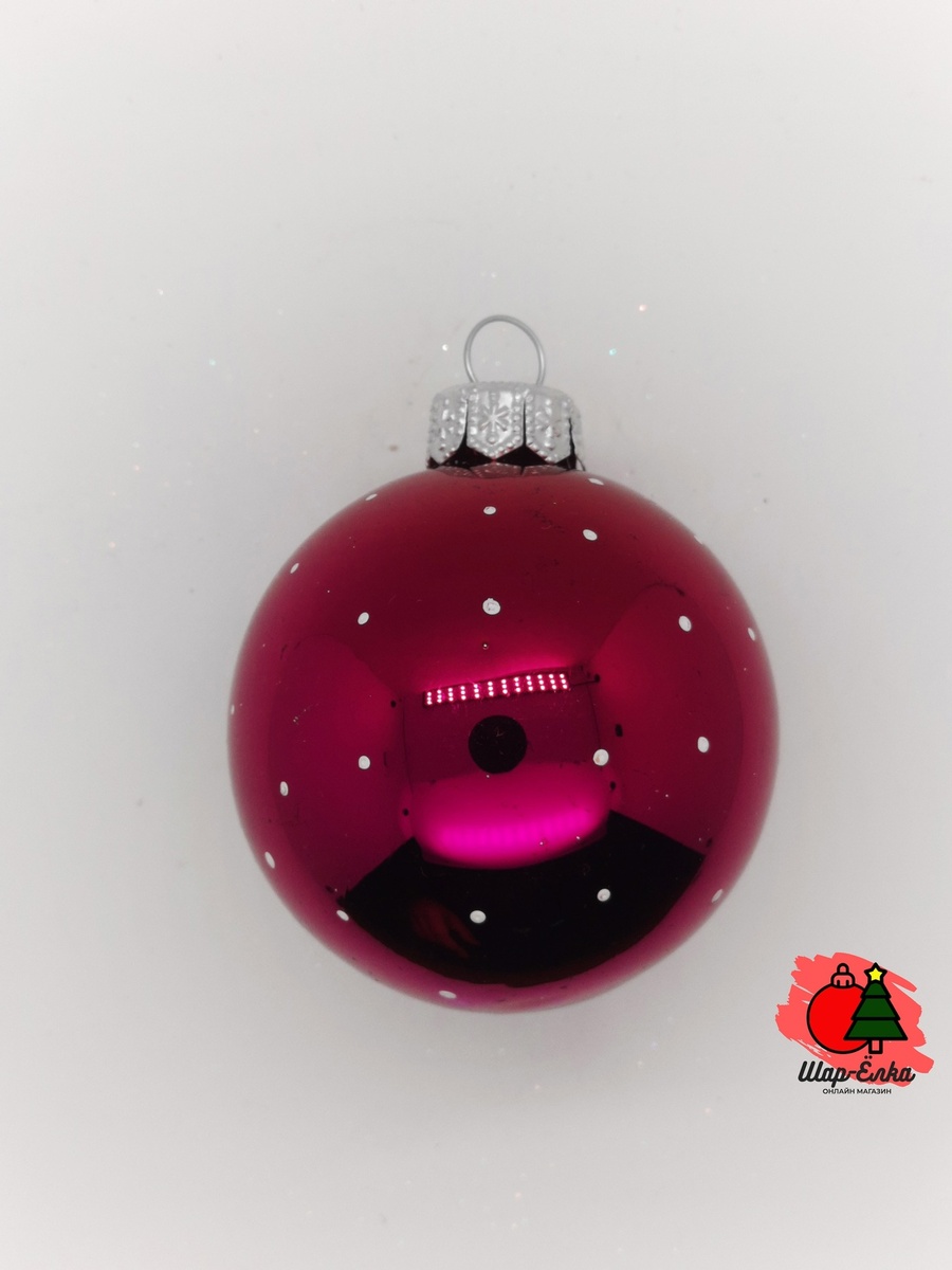 Ёлочный шар 60 мм "Ника" Зодиак (Ёлочка)
