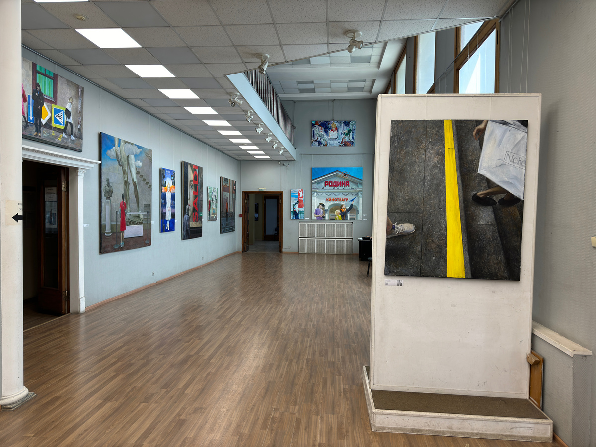 Интеллектуальный реализм в выставочном зале Московского союза художников на Беговой