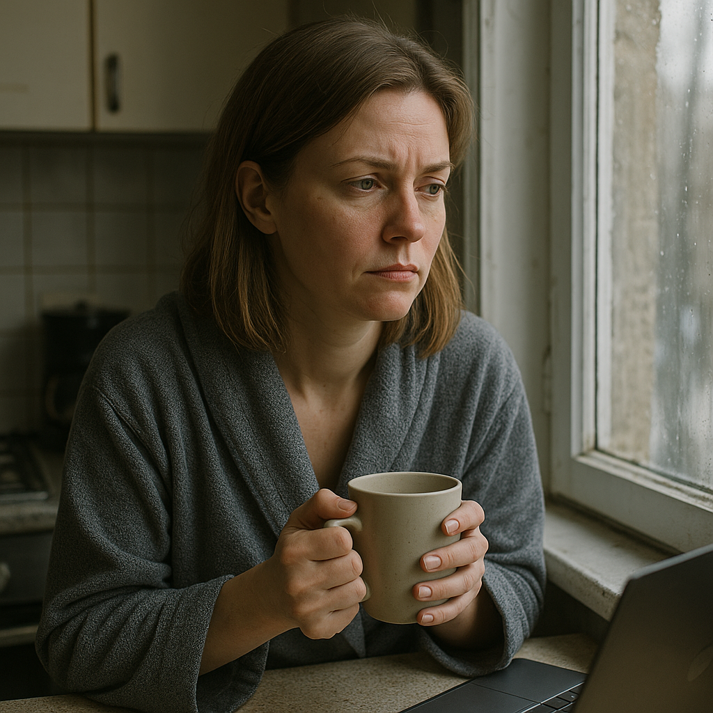 Утро. Кофе. Мила.