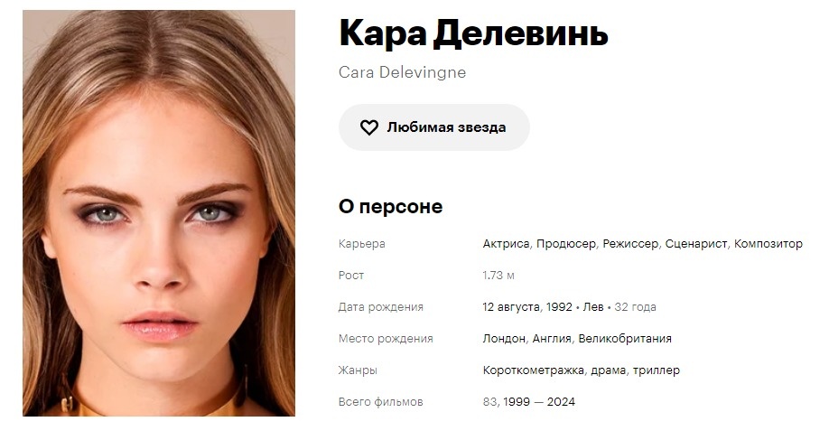 Кинопоиск. Скриншот автора.