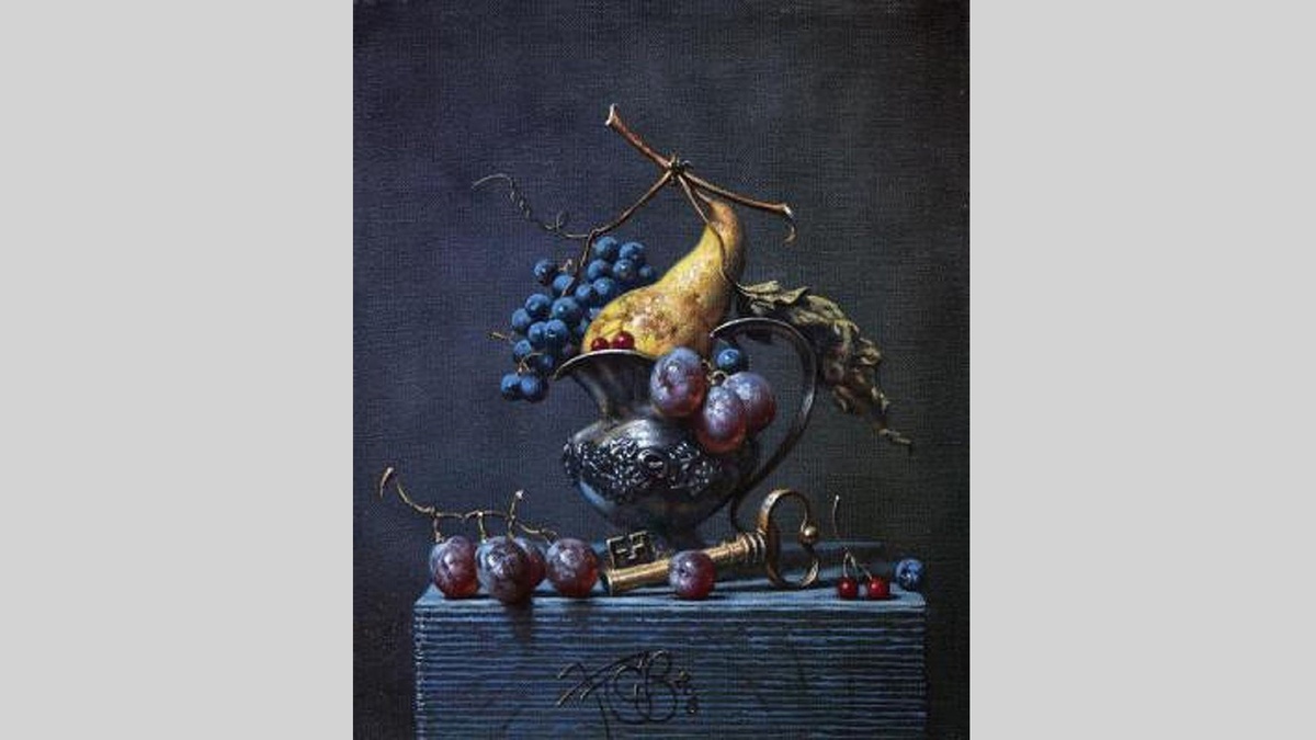 Сергей Колокольчиков "Старая итальянская сказка", 2010, холст, масло, 35х30