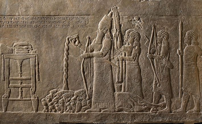 Митаннийские лучники. Фото взято из открытых источников