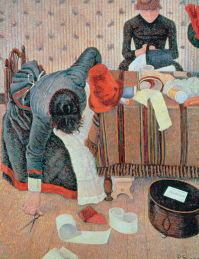 Поль Синьяк. Модистки. 1887