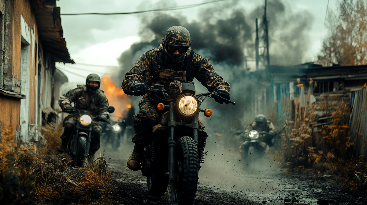 Мотоциклы на фронте: как новая тактика ВС РФ привела к прорыву в Днепропетровскую область