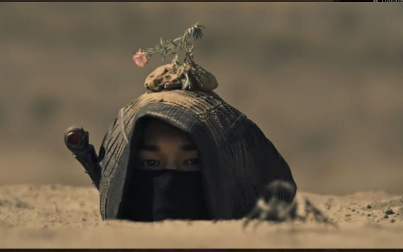 Снимок с экрана монитора. Стоп кадр дорамы *Цзычуань*.