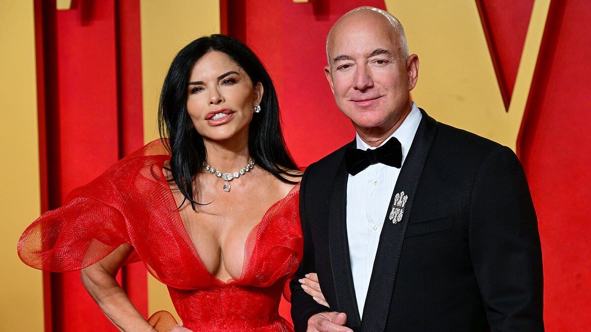 Джефф Безос и Лорен Санчес