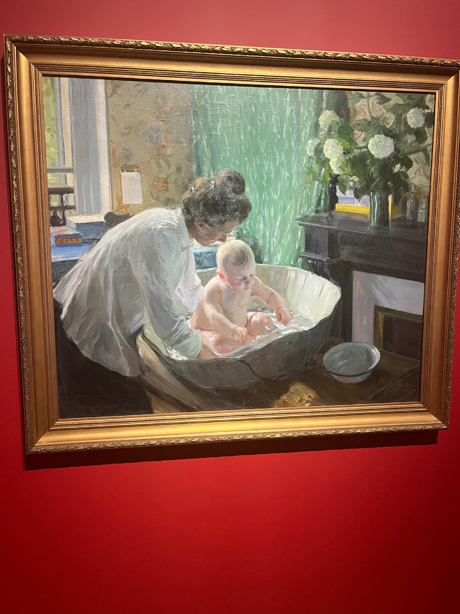 Фото автора. Утро. Борис Кустодиев