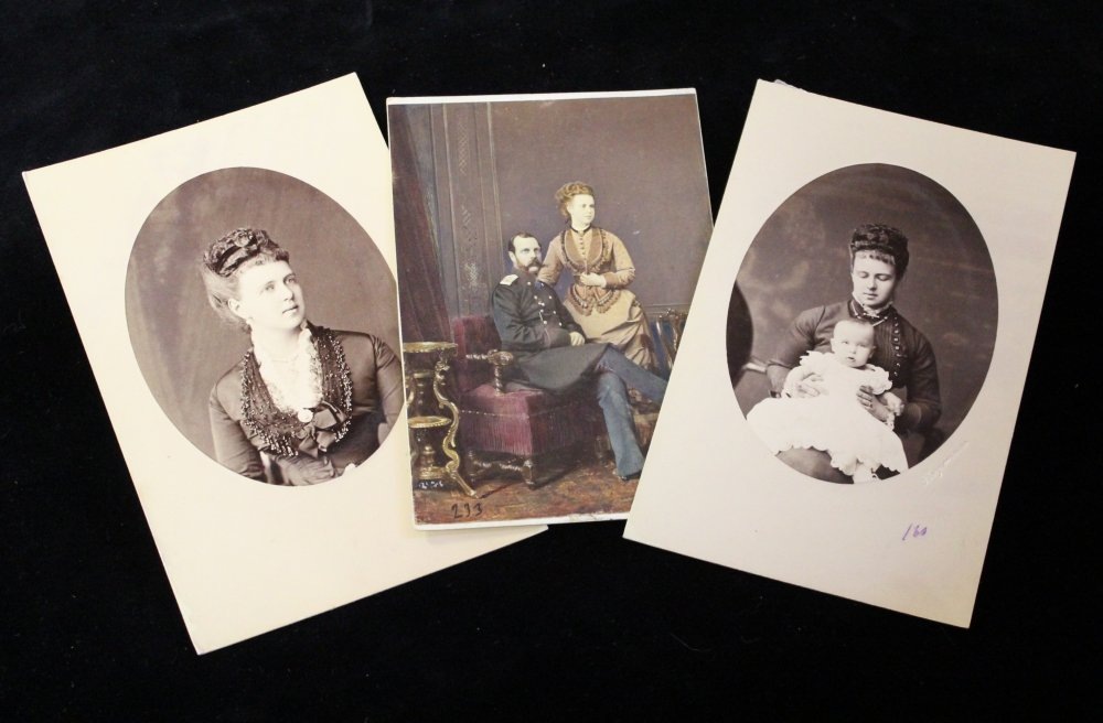    Личный альбом императора Александра II. 1859-1865 гг. РГАКФД. Арх. N Ал. 341, 161, 233, 160.