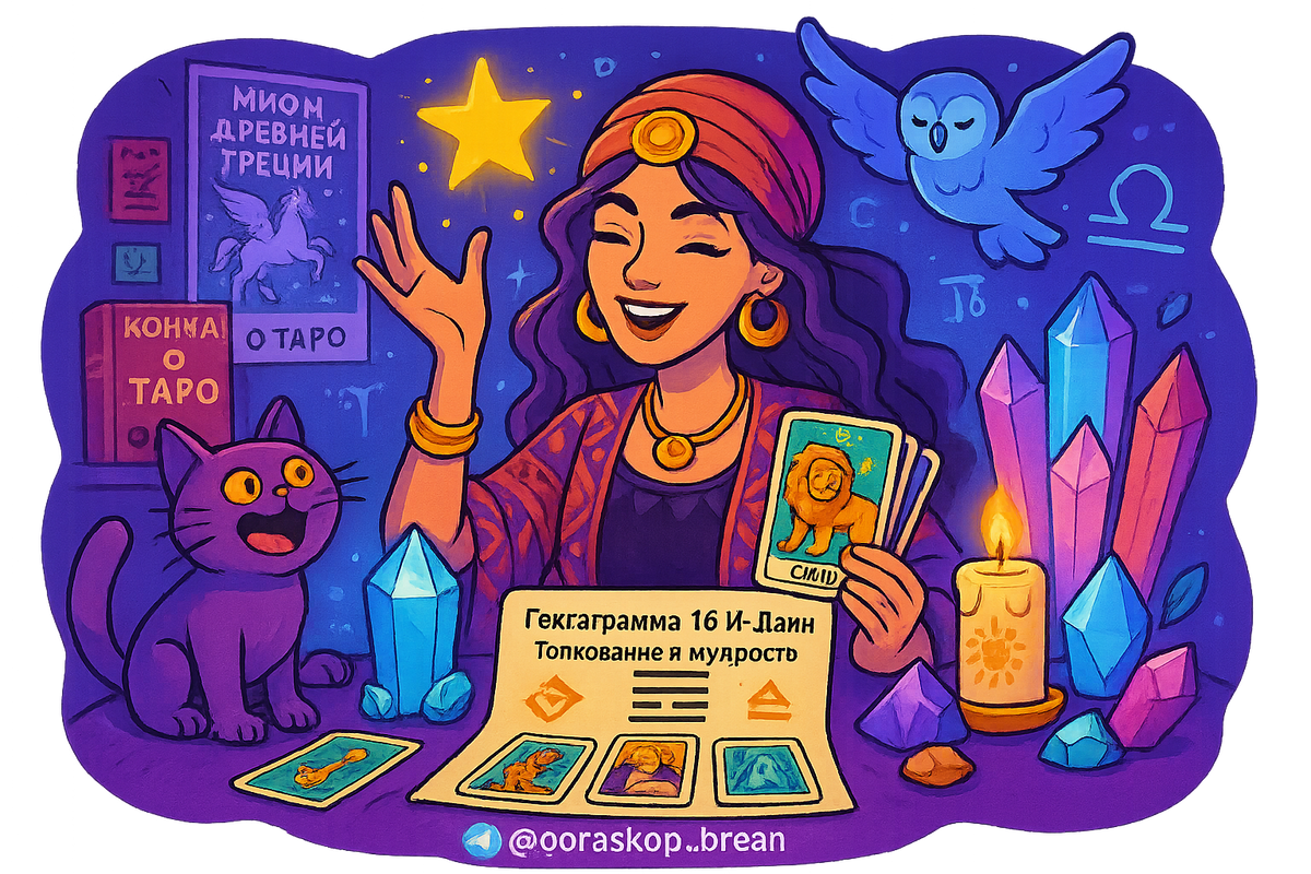    Гексаграмма 16 Юй как путь к внутренней свободе и опасности чрезмерной радости Мария