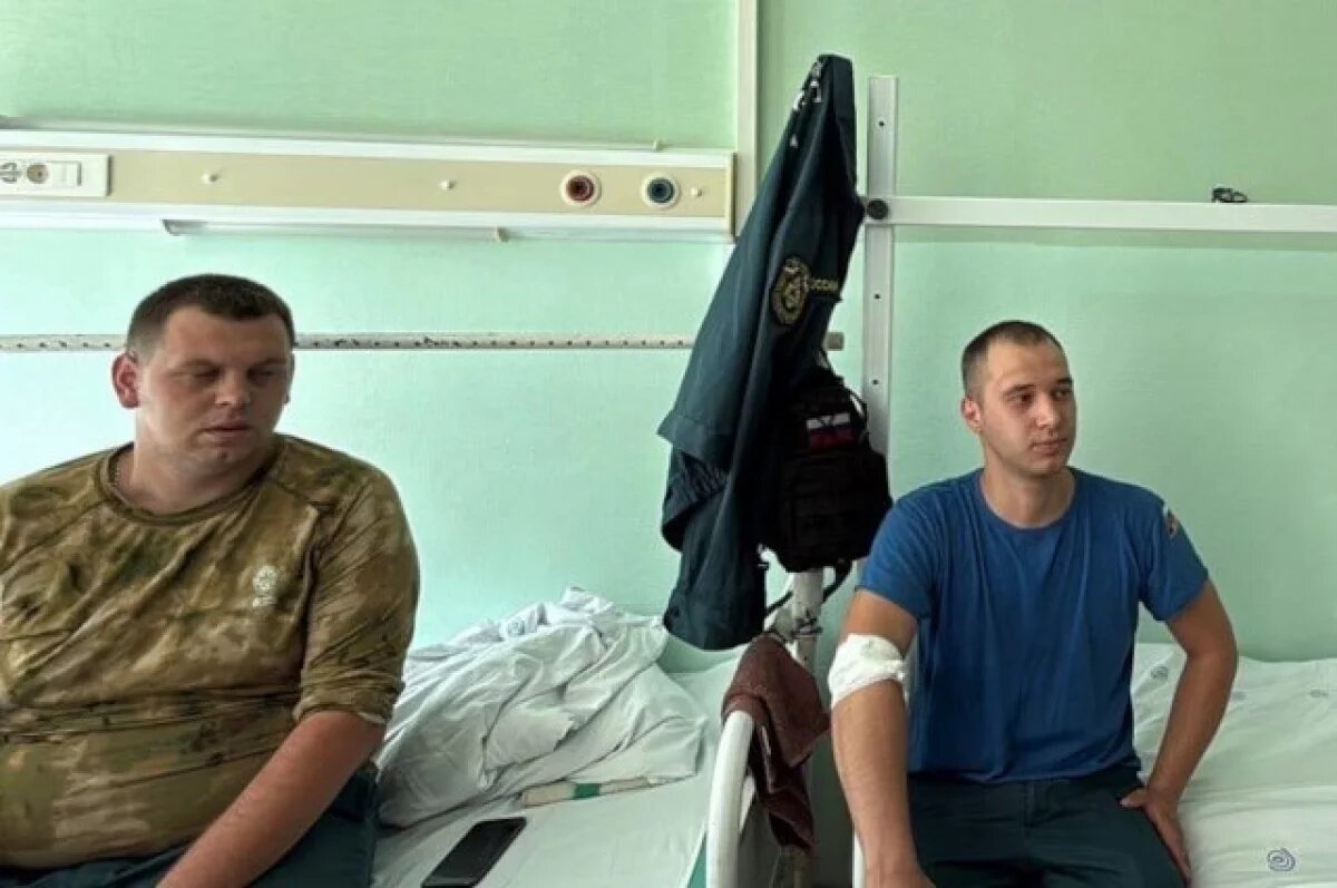    Пострадавшие на пожаре белгородские спасатели провели ночь в реанимации