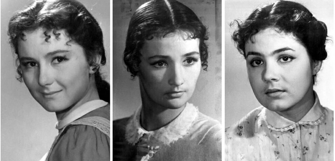 Фотопробы на роль Катюши Масловой в фильм «Воскресение» Швейцера — Татьяна Лаврова, Зинаида Кириенко, Валентина Малявина (сыграла Тамара Сёмина)