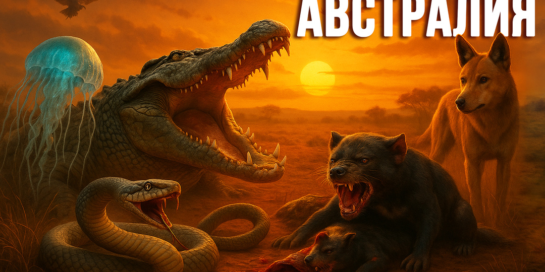 Короли Австралии: Эволюция Самых Смертоносных Гигантов Континента