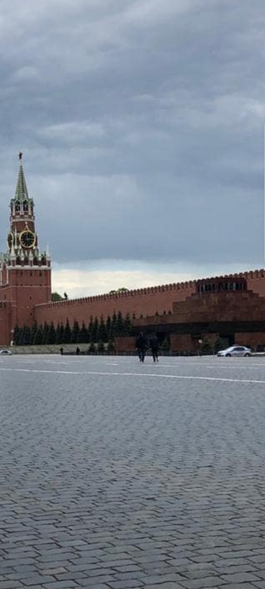 Фотография Красной площади сделана в мае 2020 года