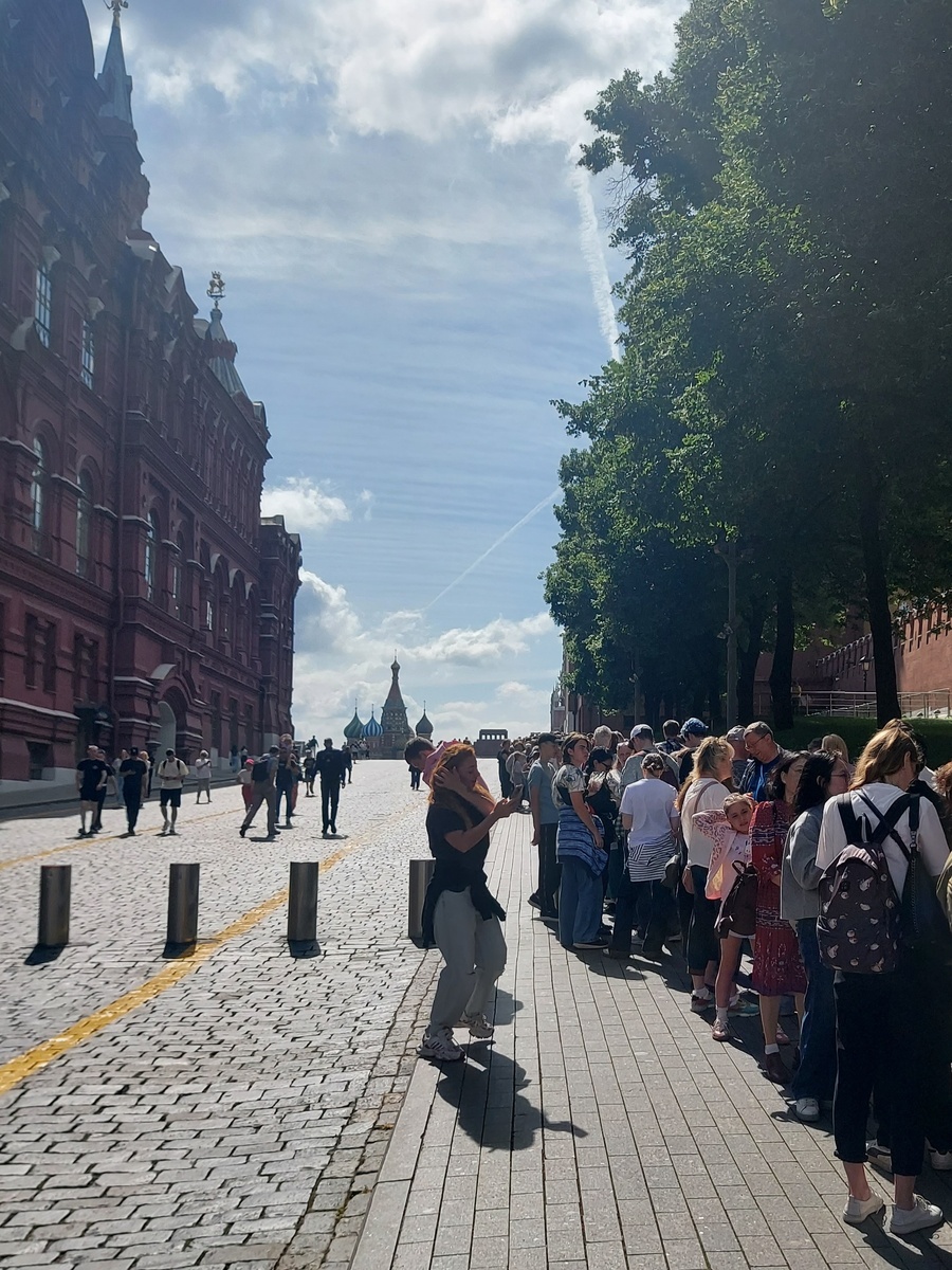 Очередь в Мавзолей