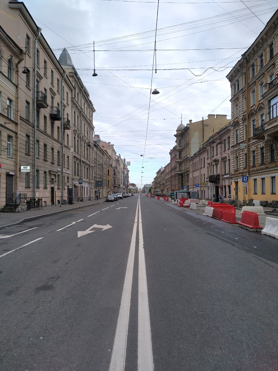 Перспектива Гороховой улицы. Фото автора.