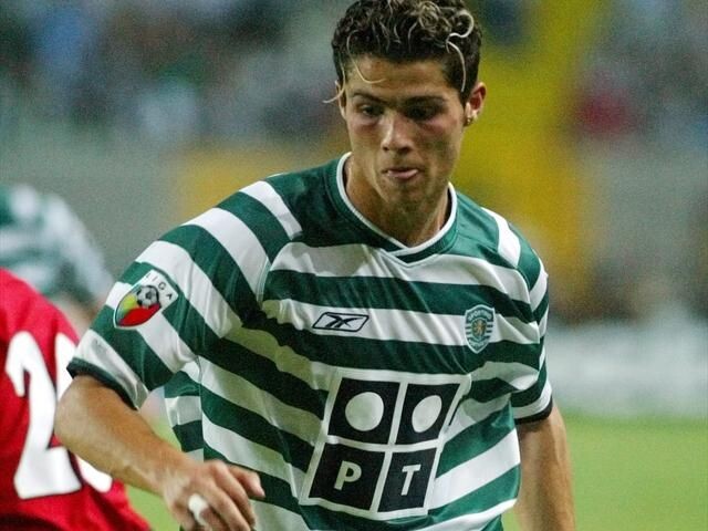 Криштиану времен Спортинга