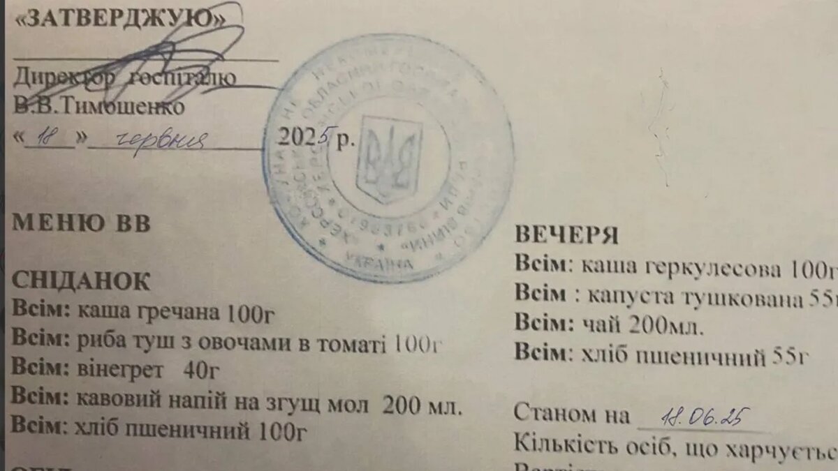  В меню все гладко. Но если взвесить порцию... Скрин тг-канал "Енот в Херсоне".