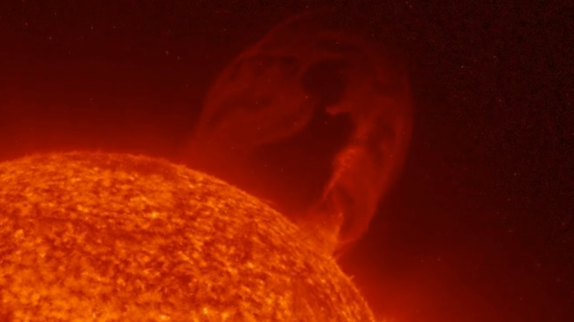    Кадр видео: Лаборатория солнечной астрономии (ИКИ РАН и ИСЗФ СО РАН)