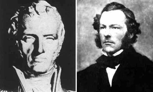 Клод Луи Мари Анри Навье — французский механик и инженер / Сэр Джордж Габрие́ль Стокс — английский математик, механик и физик-теоретик ирландского происхождения