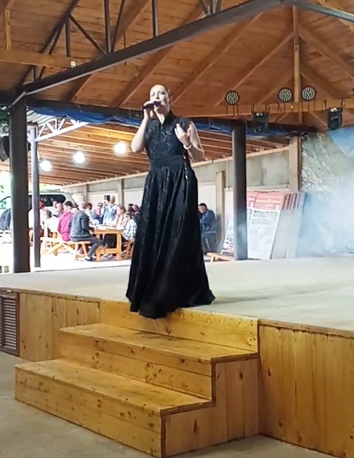 На концерте в Дурипше