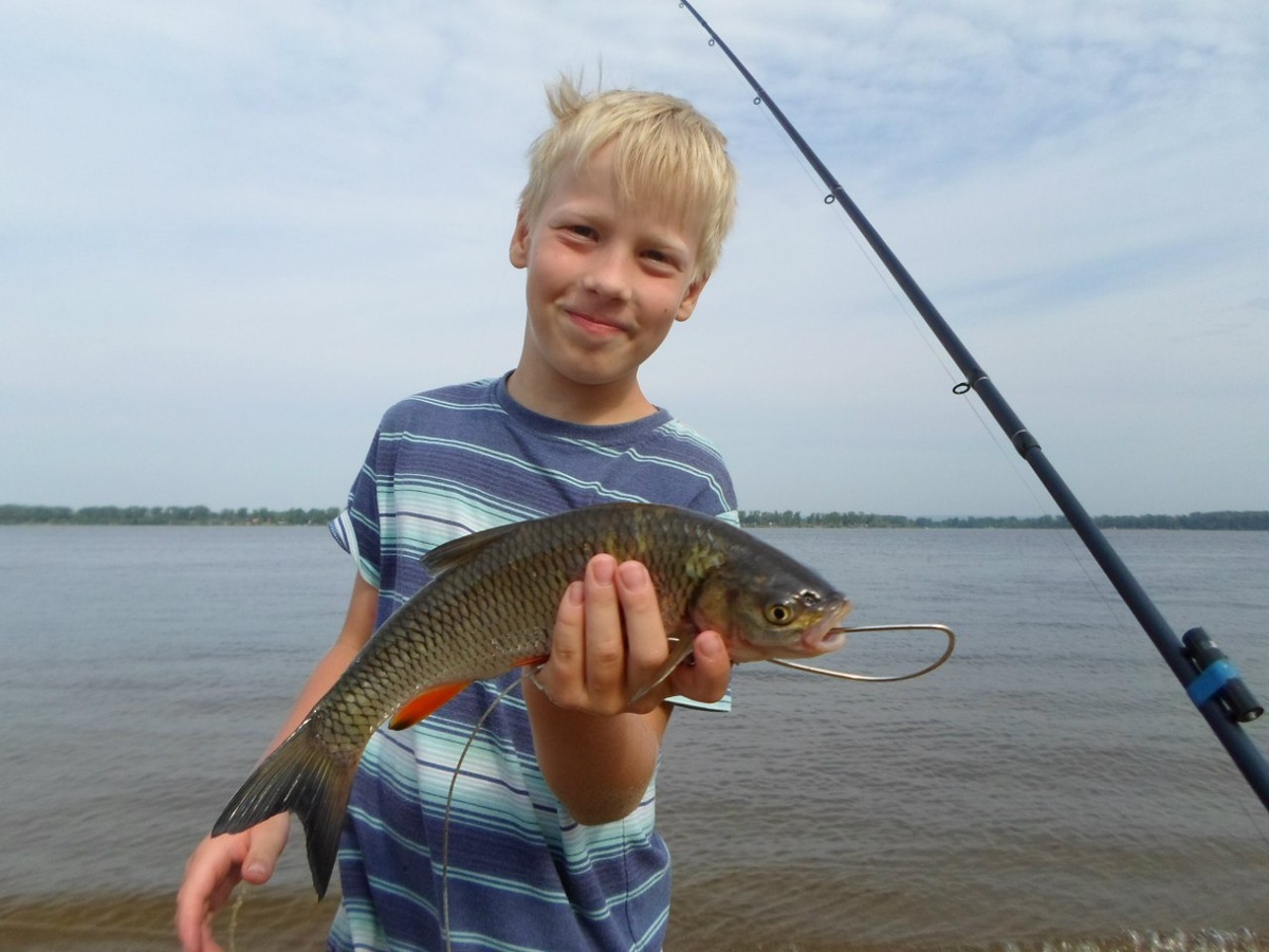 Рыбалка с отцом на Волге! 