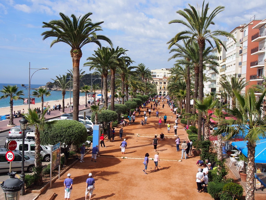 Льорет де Мар ,центральная набережная 