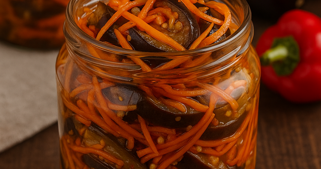 Баклажаны по-корейски на зиму: самая вкусная острая закуска, которую вы когда-либо пробовали