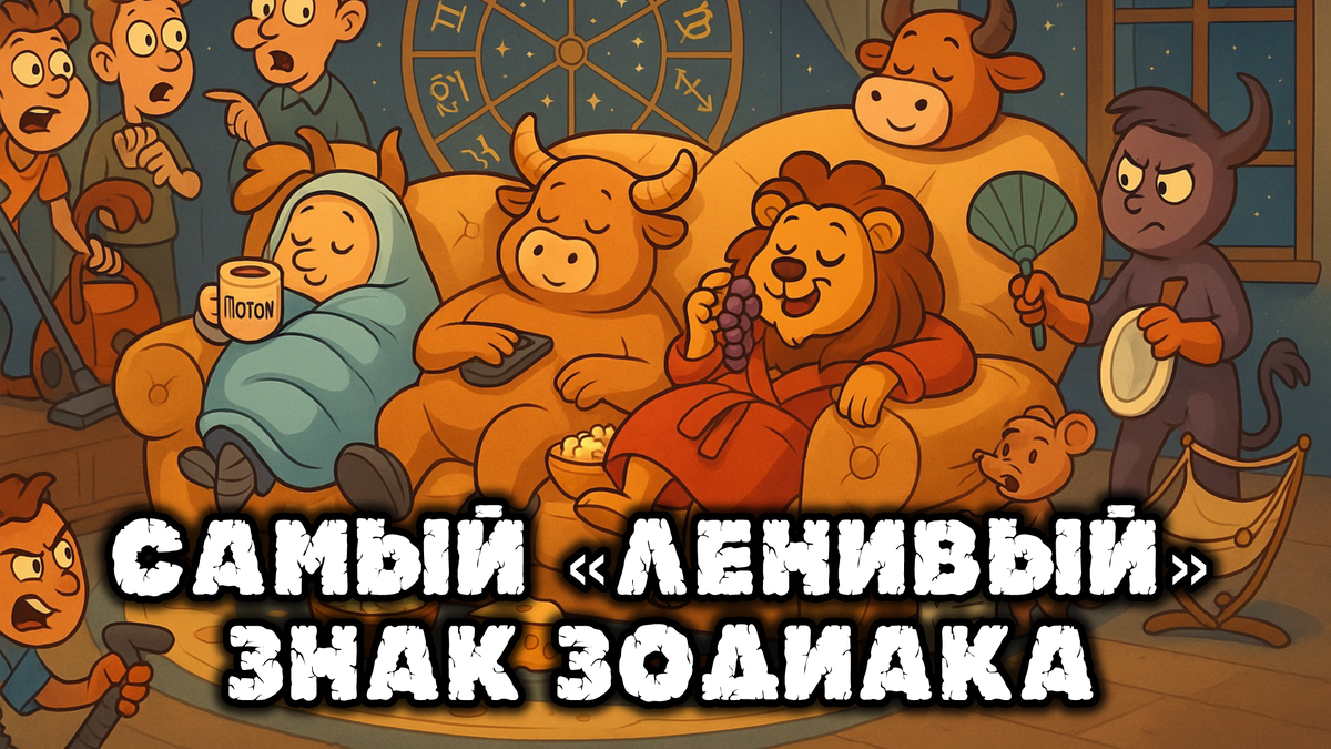 Самый Ленивый Знак Зодиака — Кто Он?