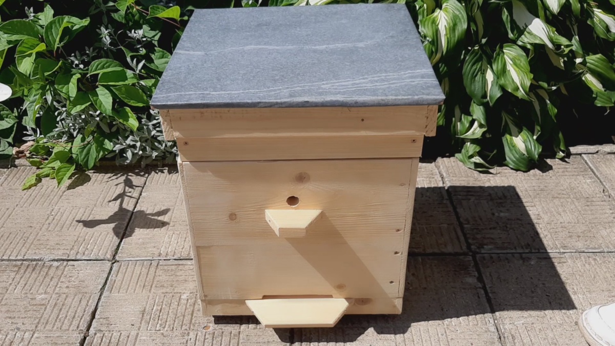 Уменьшенная модель улья.