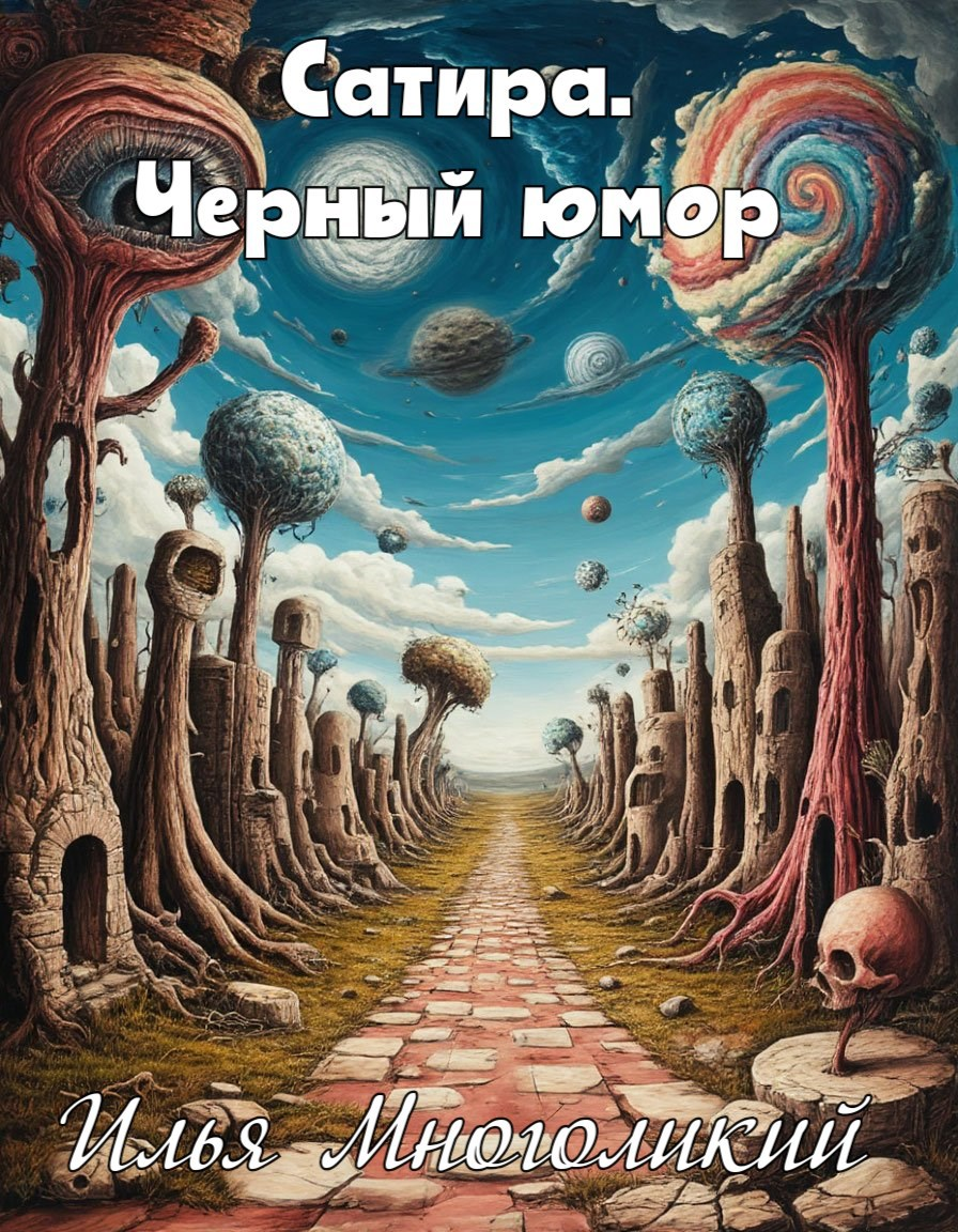 Обложка книги. Источник: ИИ. Может отпугнуть