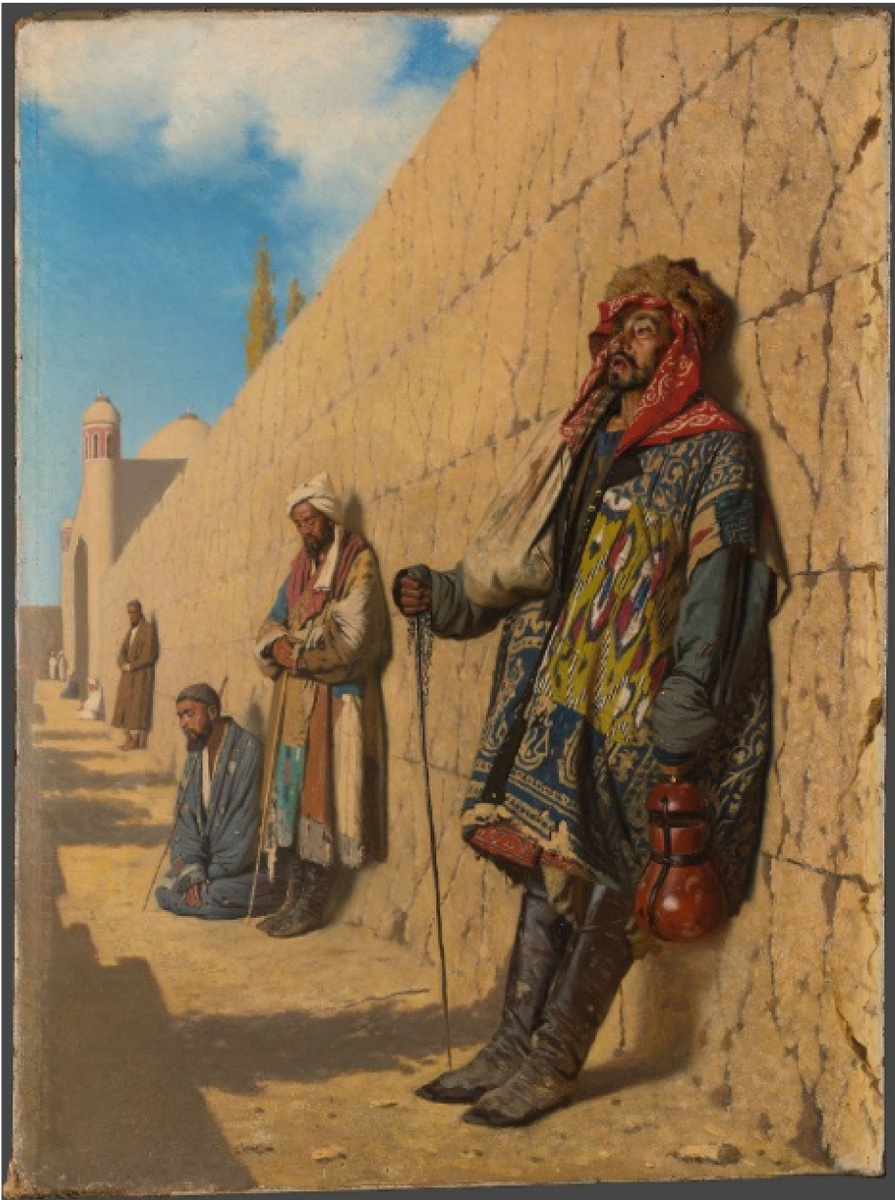 В. Верещагин "Нищие в Самарканде", 1870
