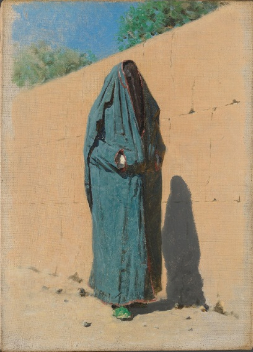В. Верещагин "Узбекская женщина в Ташкенте", 1873
