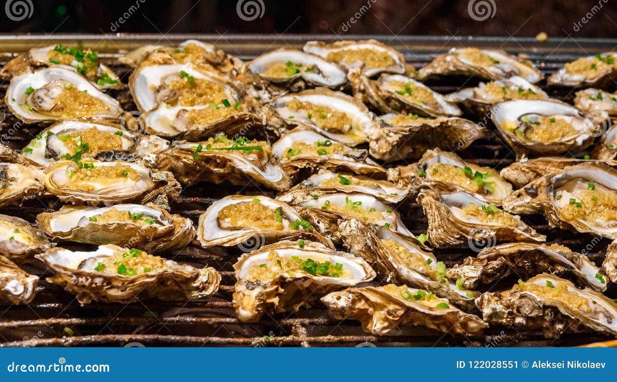    Устрицы на углях с лимоном и травами — секрет шеф-поваров