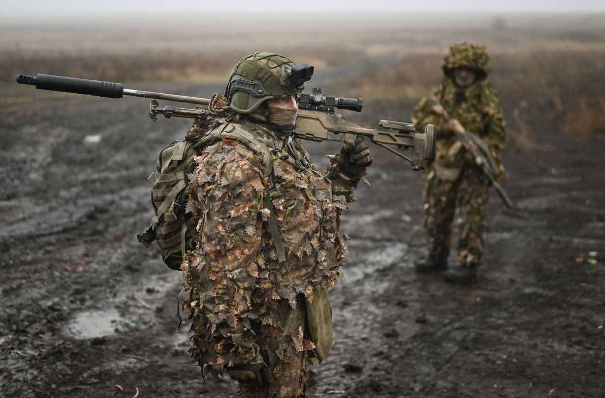     Снайперы ВС РФ в зоне СВО / РИА Новости / Станислав Красильников