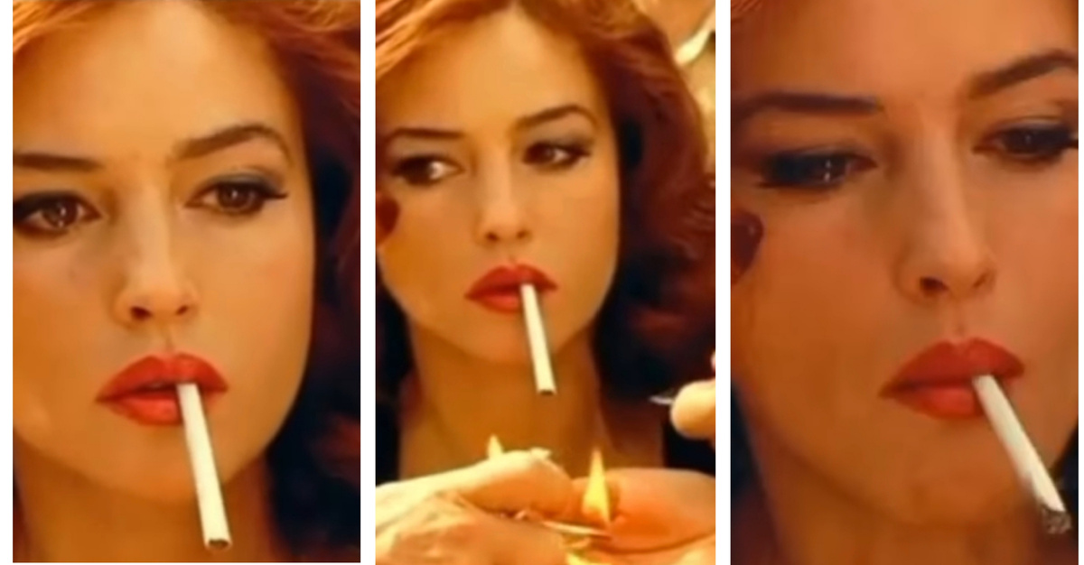 Скрин-кадр из х/ф Малена. Италия, 2000г.