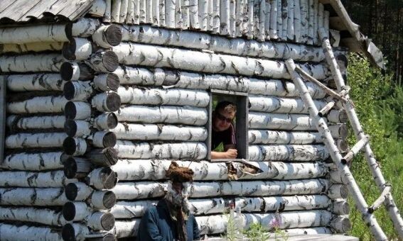 Дом из березы