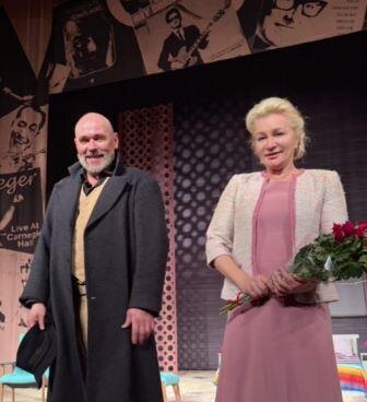 Максим Аверин с Анной Якуниной