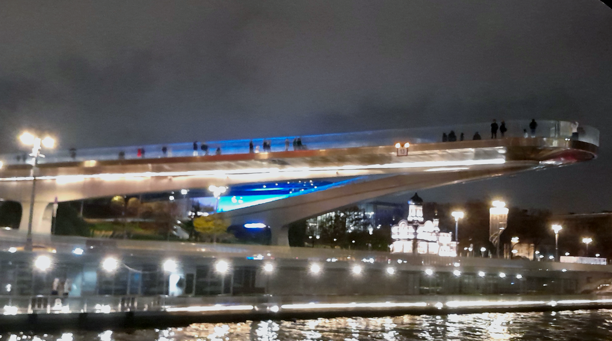 фото автора  парящий мост