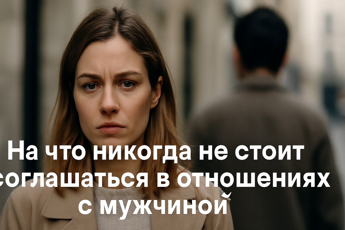 ❌ На что никогда не стоит соглашаться в отношениях с мужчиной