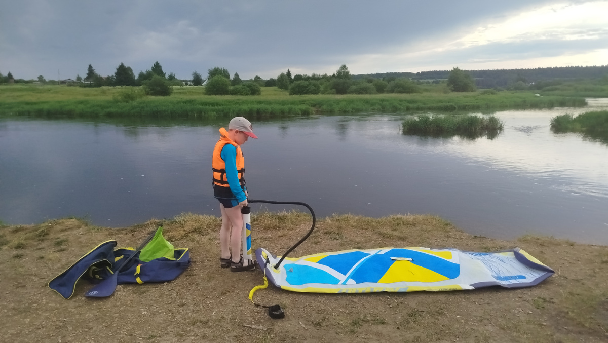 Мы тоже стартовали отсюда на сапах