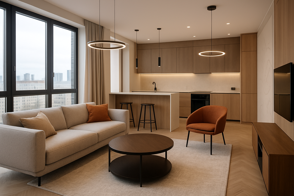    современные стили интерьера в москве 2025: создайте идеальное пространство для жизни и работы Михаил Невелев