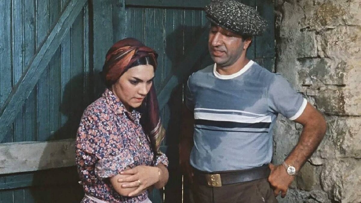 С Донарой в фильме "Кавказская пленница"

