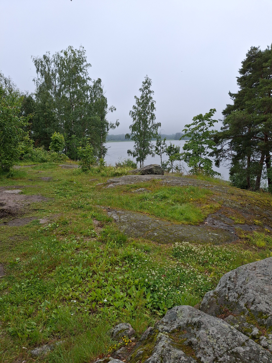 Фото автора. Решили немного прогуляться в городском парке на острове Каменистый в Приозерске.