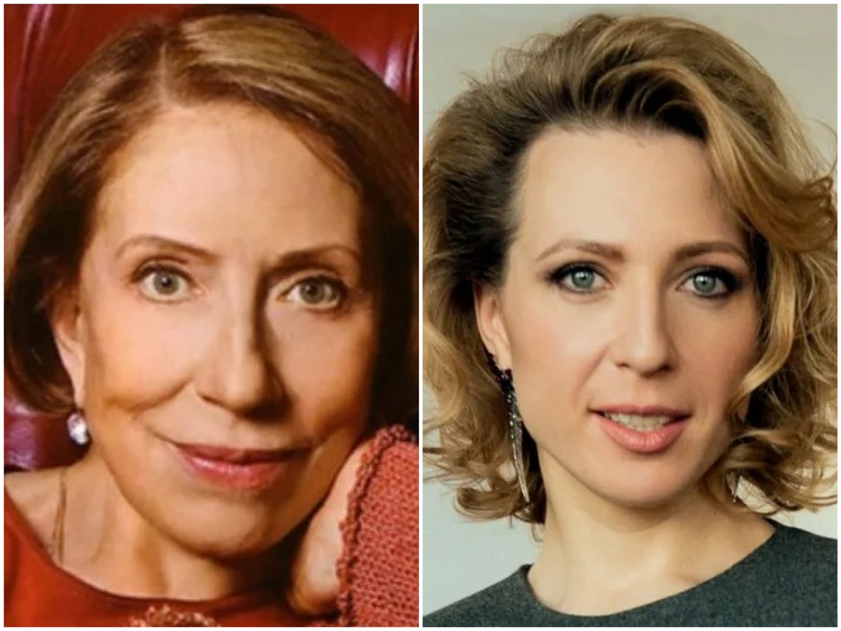 Инна Чурикова и Яна Чурикова